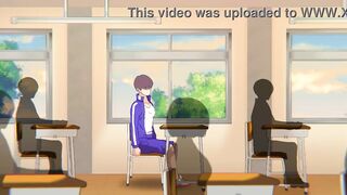 Cute college lady having sex with men in 7 days girlfriend new hentai gameplay