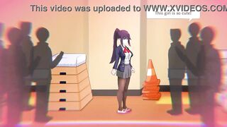 Cute college lady having sex with men in 7 days girlfriend new hentai gameplay
