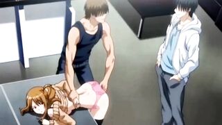 Hentai Finally Finds The Opportunity To Fuck His Roommate's Gorgeous GF anime uncensored hentai