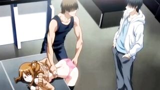 Hentai Finally Finds The Opportunity To Fuck His Roommate's Gorgeous GF anime uncensored hentai