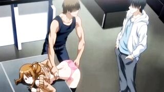 Hentai Finally Finds The Opportunity To Fuck His Roommate's Gorgeous GF anime uncensored hentai