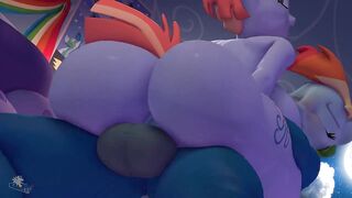 MLP (Futa on Female) PMV | Tom Reevox - Get Up! (Club Mix)