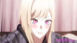Horny Blonde Stepsister & Virgin Gamer Boy • HENTAI Step Fantasy