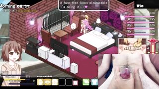 Nothing better than being sucked by my naughty best friend watching hentai