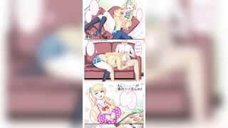 Movie night ends in hentaixxx fucking