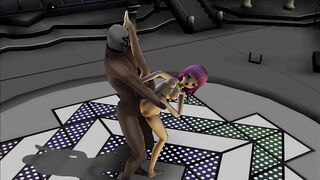 紫ちゃんとセックスするビデオ【MMD】