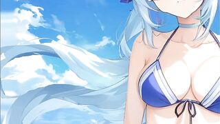 Cute skinny and fit anime babes compilation