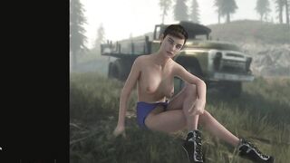 Lost Harem gameplay and scene with Olivia