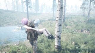 Lost Harem gameplay and scene with Olivia