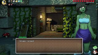 Minecraft Porn.HornyCraft. ALL SEX SCENES with ZombieGirl [0.18]