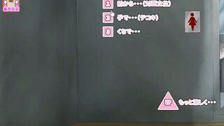Cute lady having sex with a man in Buchihai for you new hentai game gameplay