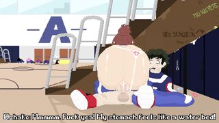 uraraka bleachers shoestrang