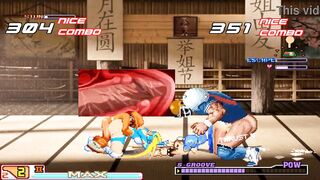 Bao and Brian Battler vs Chun-Li and R.Mika