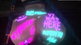 jinx big ass cumming hentai animation