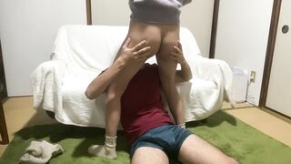 【個人撮影????????】立ちながらクンニしてもらいました????