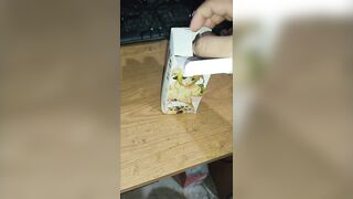 unboxing a transparent onahole for men from aliexpress