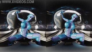 VReal 18K Nebula masturbating with the spacecraft joystick while heading to planet Earth - Sci-Fi Marvel Parody with daughter of Thanos, on gear shaft style in zero gravity