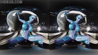 VReal 18K Nebula masturbating with the spacecraft joystick while heading to planet Earth - Sci-Fi Marvel Parody with daughter of Thanos, on gear shaft style in zero gravity