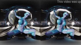 VReal 18K Nebula masturbating with the spacecraft joystick while heading to planet Earth - Sci-Fi Marvel Parody with daughter of Thanos, on gear shaft style in zero gravity
