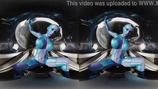 VReal 18K Nebula masturbating with the spacecraft joystick while heading to planet Earth - Sci-Fi Marvel Parody with daughter of Thanos, on gear shaft style in zero gravity