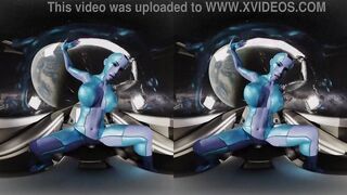 VReal 18K Nebula masturbating with the spacecraft joystick while heading to planet Earth - Sci-Fi Marvel Parody with daughter of Thanos, on gear shaft style in zero gravity