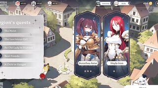 Aura Hentai Card - Cute Girl Gameplay Fucked Scene