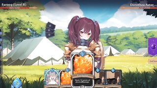 Aura Hentai Card - Cute Girl Gameplay Fucked Scene