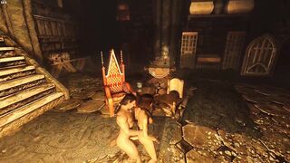 Lord Vampire fucked girl with big ass