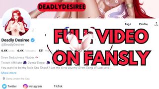 Exhibitionist Vtuber DeadlyDesiree Wants You to Look