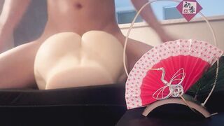 あけましておめでとう????今年の初えっち動画だよ！愛用のオナホにずぼずぼ擬似セックス相変わらず気持ちいいっ♡