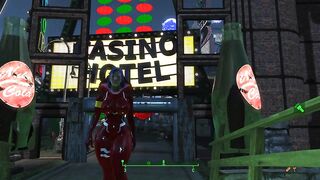 Fallout 4 красный секси латекс