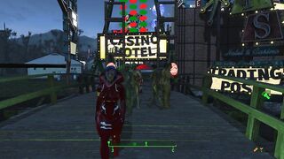 Fallout 4 красный секси латекс
