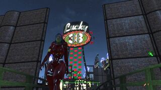 Fallout 4 красный секси латекс