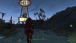 Fallout 4 красный секси латекс