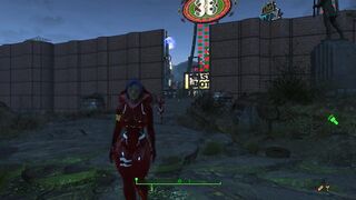 Fallout 4 красный секси латекс