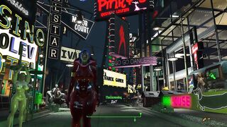 Fallout 4 красный секси латекс