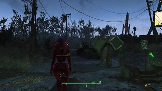 Fallout 4 красный секси латекс