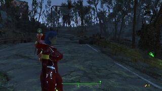 Fallout 4 красный секси латекс