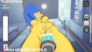 Marge Simpsons Squirting Orgasm In The Shower Hentai Rule 34 - Hole House