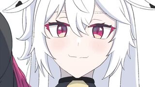 Anime cowgirl is seducing you with her thick body