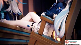 FURINA FUCKED IN CASTLE AND GETTING CREAMPIE - HOTTEST GENSHIN HENTAI ANIMATION 4K 60FPS