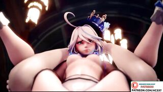 FURINA FUCKED IN CASTLE AND GETTING CREAMPIE - HOTTEST GENSHIN HENTAI ANIMATION 4K 60FPS