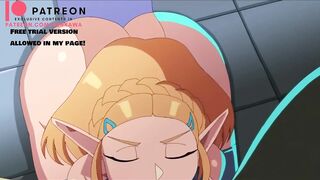 Princess zelda desires Ganondolf's Dick! - 4k 60fps hentai