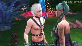 Astarion fingering horny Tav then cum inside her - sims 4 - 3D animation - Baldur's gate III