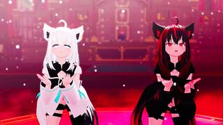 【MMD Hololive 4k/60fps】《Shirakami Fubuki (白上フブキ)》~《愛包ダンスホール(Heart Pie Dancehall) HIMEHINA》