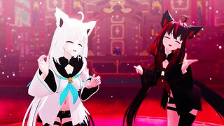【MMD Hololive 4k/60fps】《Shirakami Fubuki (白上フブキ)》~《愛包ダンスホール(Heart Pie Dancehall) HIMEHINA》