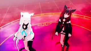 【MMD Hololive 4k/60fps】《Shirakami Fubuki (白上フブキ)》~《愛包ダンスホール(Heart Pie Dancehall) HIMEHINA》