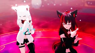 【MMD Hololive 4k/60fps】《Shirakami Fubuki (白上フブキ)》~《愛包ダンスホール(Heart Pie Dancehall) HIMEHINA》