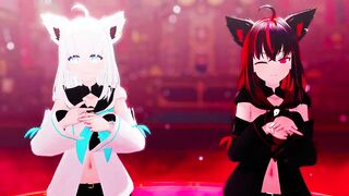 【MMD Hololive 4k/60fps】《Shirakami Fubuki (白上フブキ)》~《愛包ダンスホール(Heart Pie Dancehall) HIMEHINA》
