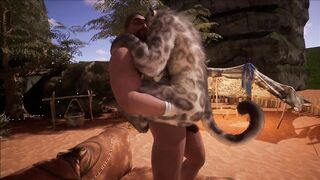 Buff dude destroys FURRY anus (full anal)